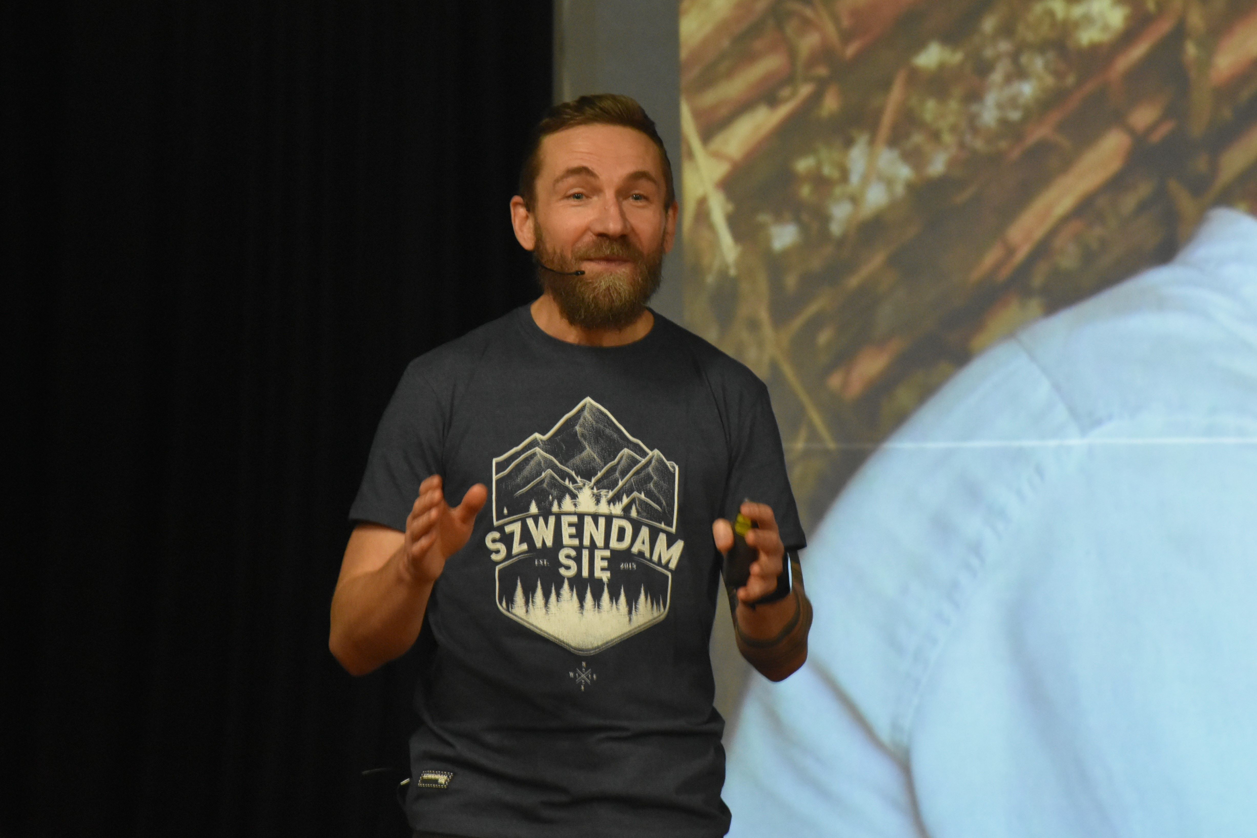 Spotkanie z Przemkiem Kossakowskim